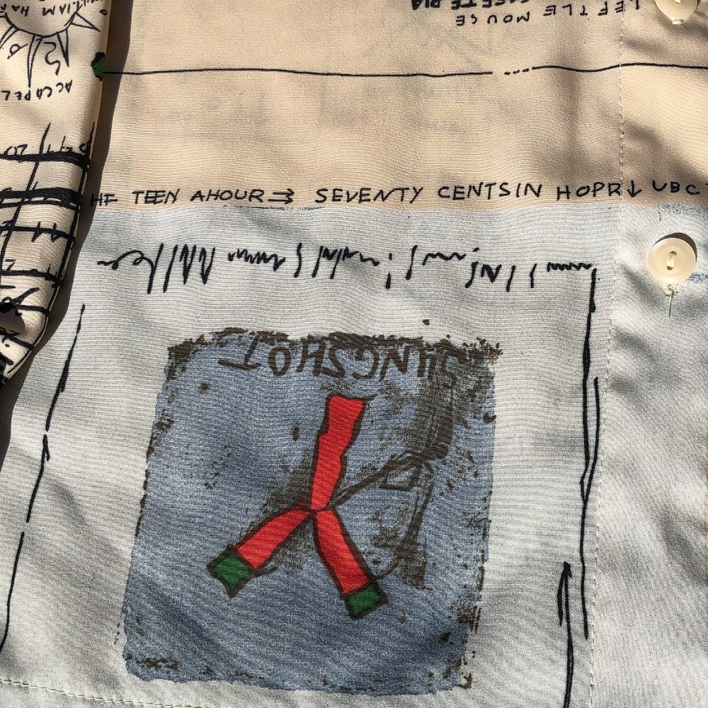 Doodle Button Up - Picture 2 of 4